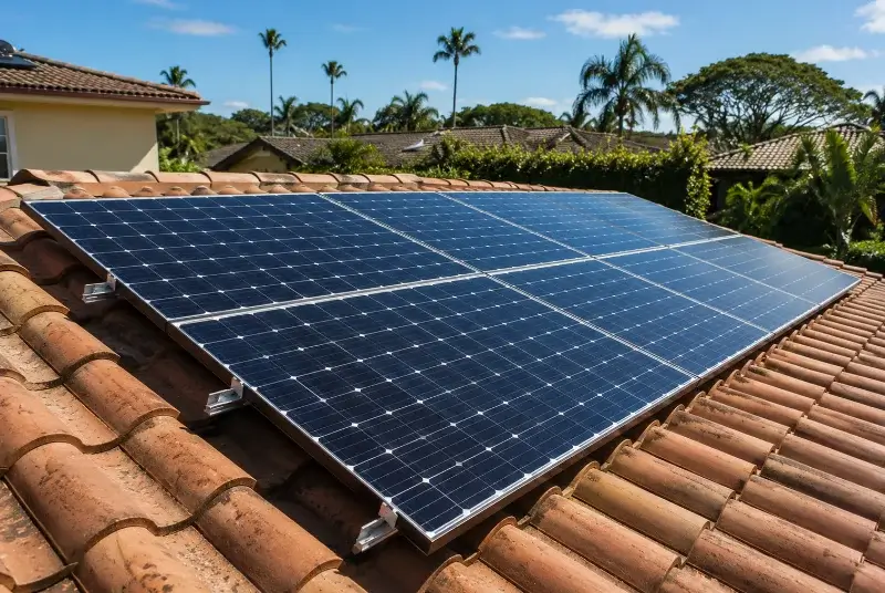 Installation de panneaux solaires à Lacanau